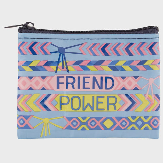 Blue Q Friend Power Coin Purse - Precious Sparkle