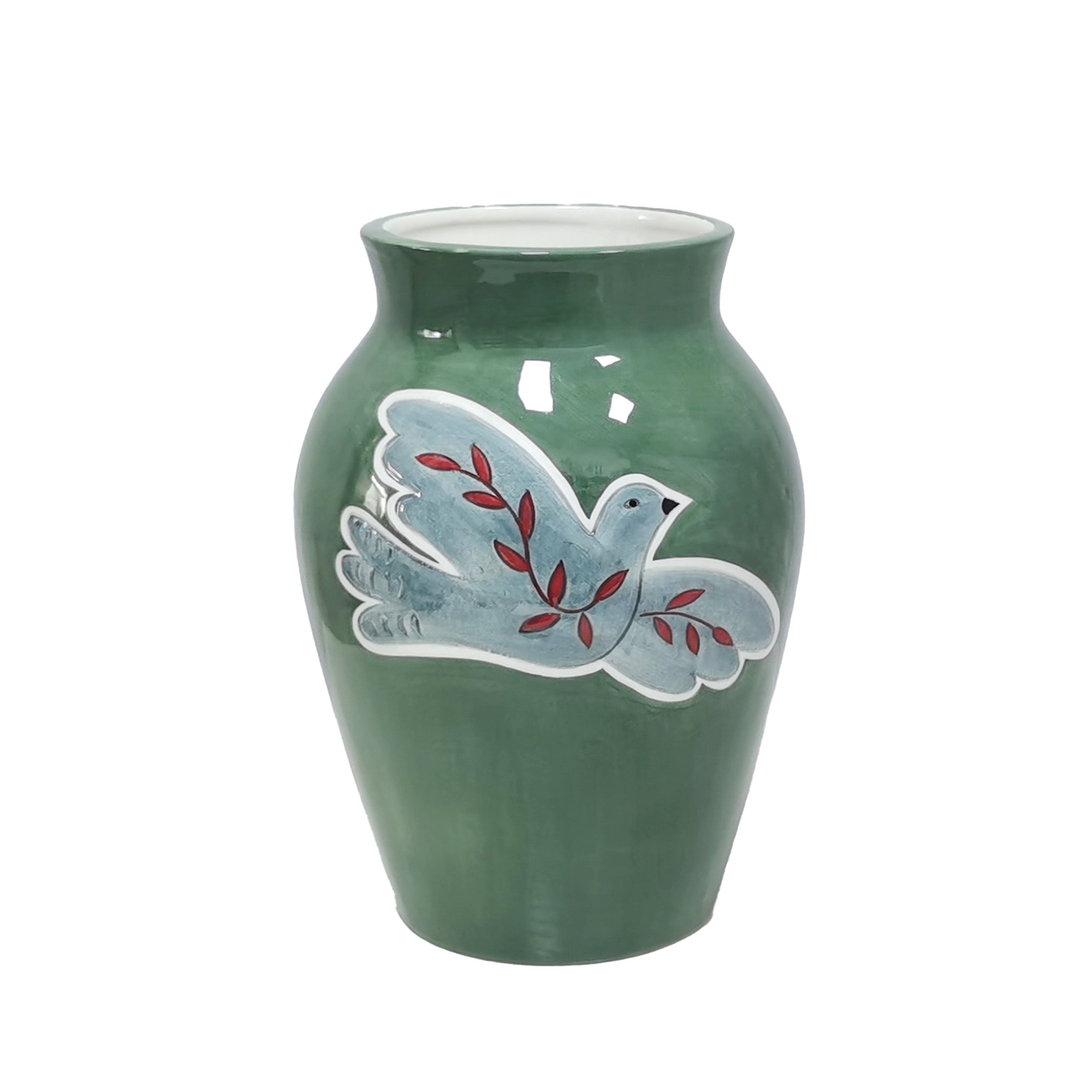 Blue Dove Vase - Precious Sparkle