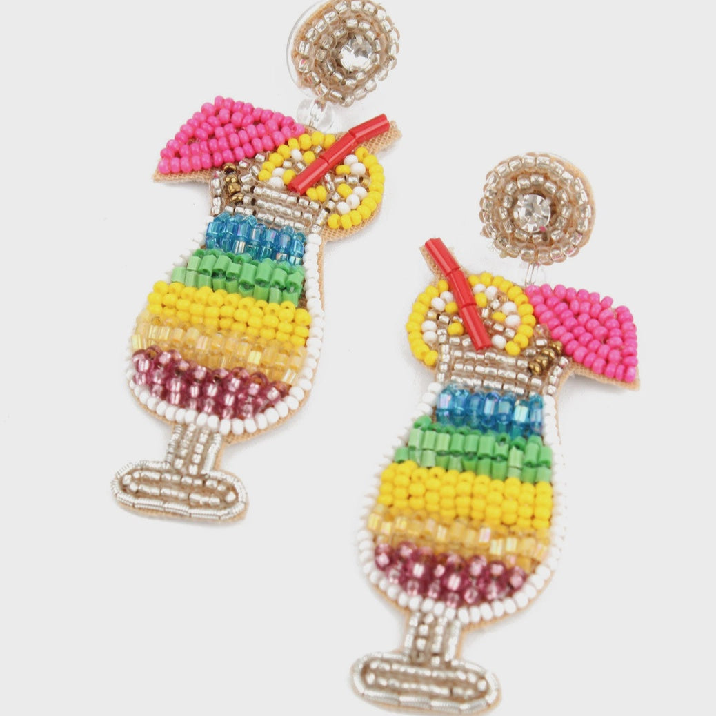 My Doris Rainbow Cocktail Earrings