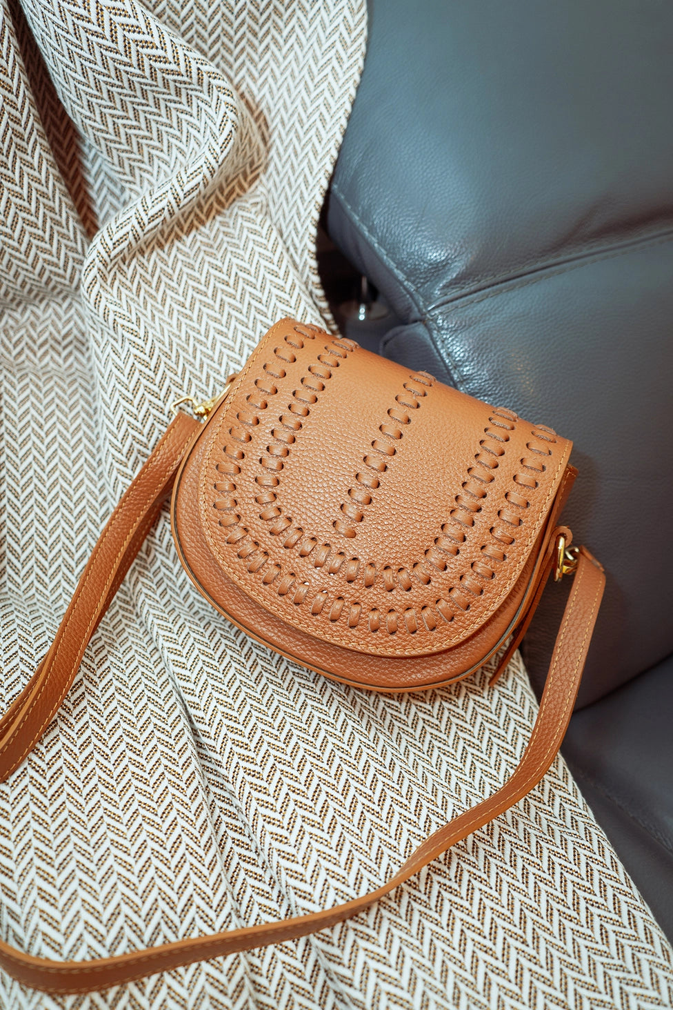 Cherry Paris Tatiana Bag Cognac