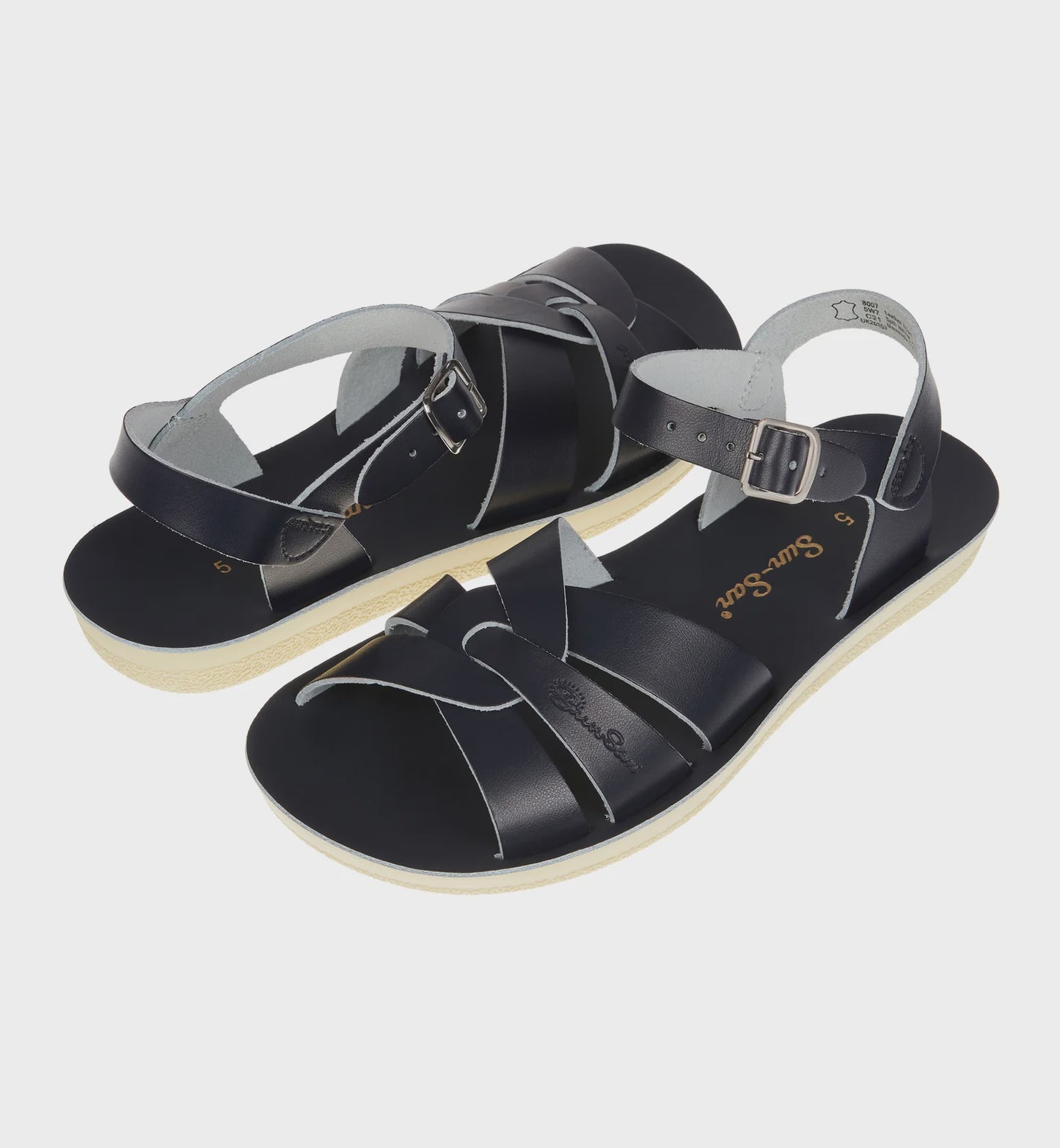 Salt Water Swimmer Navy Women's Sandals - Precious Sparkle