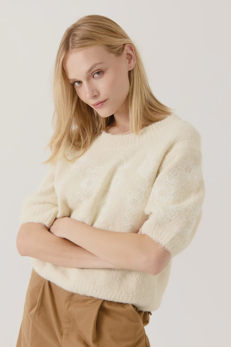 Artlove Cyrielle Sweater Cream - Precious Sparkle