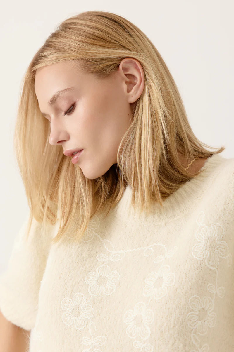 Artlove Cyrielle Sweater Cream - Precious Sparkle