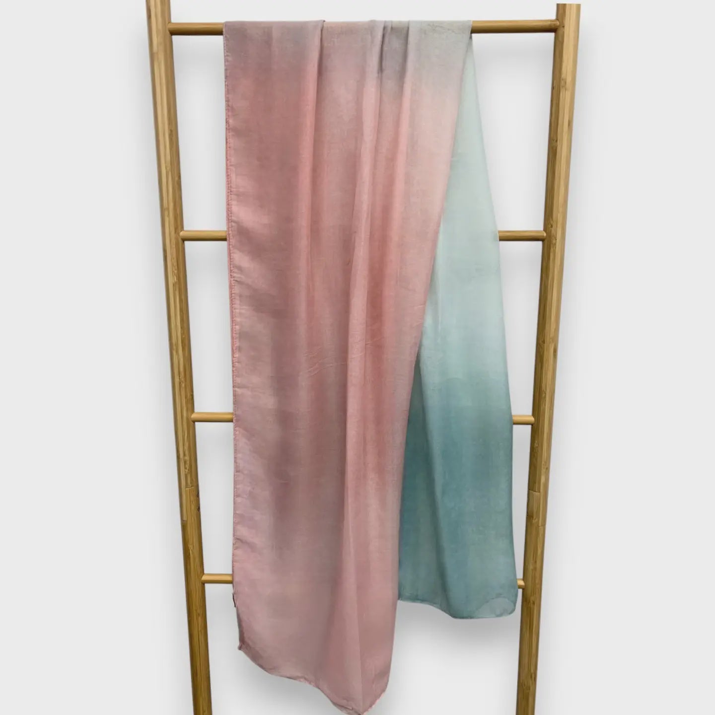 Summer Ombre Scarf Pink & Duck Egg - Precious Sparkle