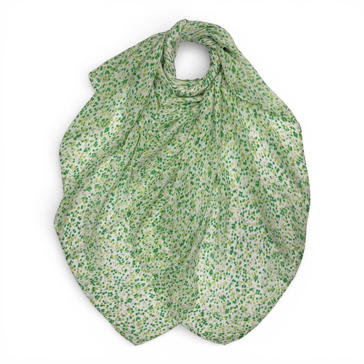 Mini Ditsy Floral Print Scarf Green - Precious Sparkle