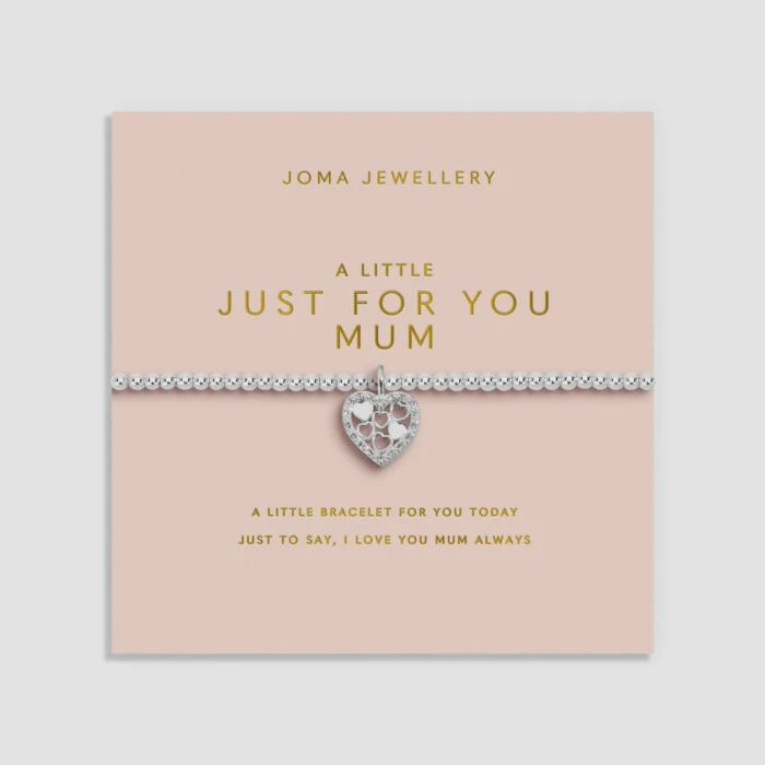 Joma Jewellery Mother's Day A Little 'Just For You Mum' Bracelet - Precious Sparkle