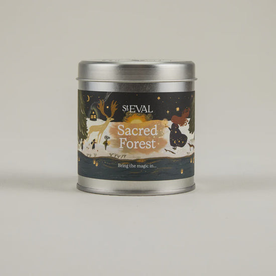 St Eval Christmas Sacred Forest Candle Tin - Precious Sparkle