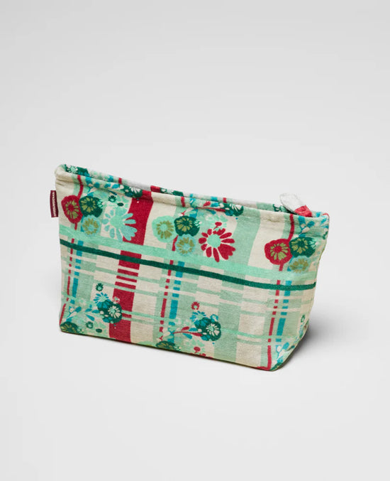 Les Touristes Washbag Velvet Dundee Sauge - Precious Sparkle