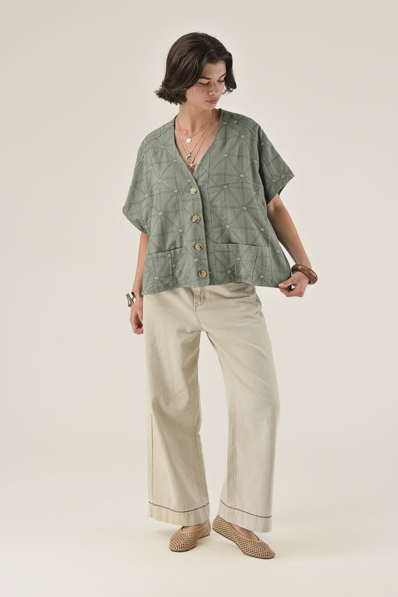 Orfeo Griffin Vest Khaki Green