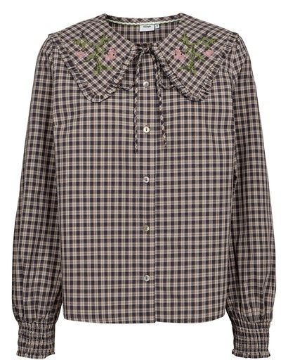Numph Nuriya Blouse Deep Taupe