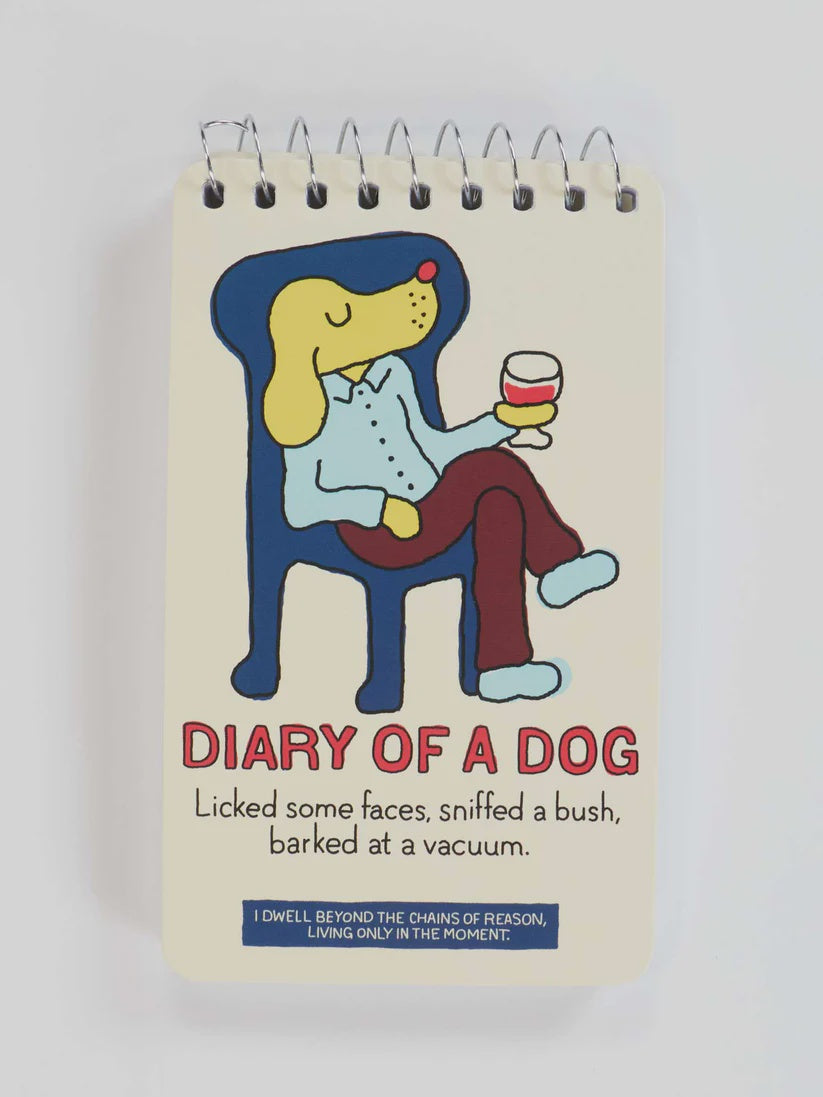 Blue Q Diary of a Dog Notepad - Precious Sparkle