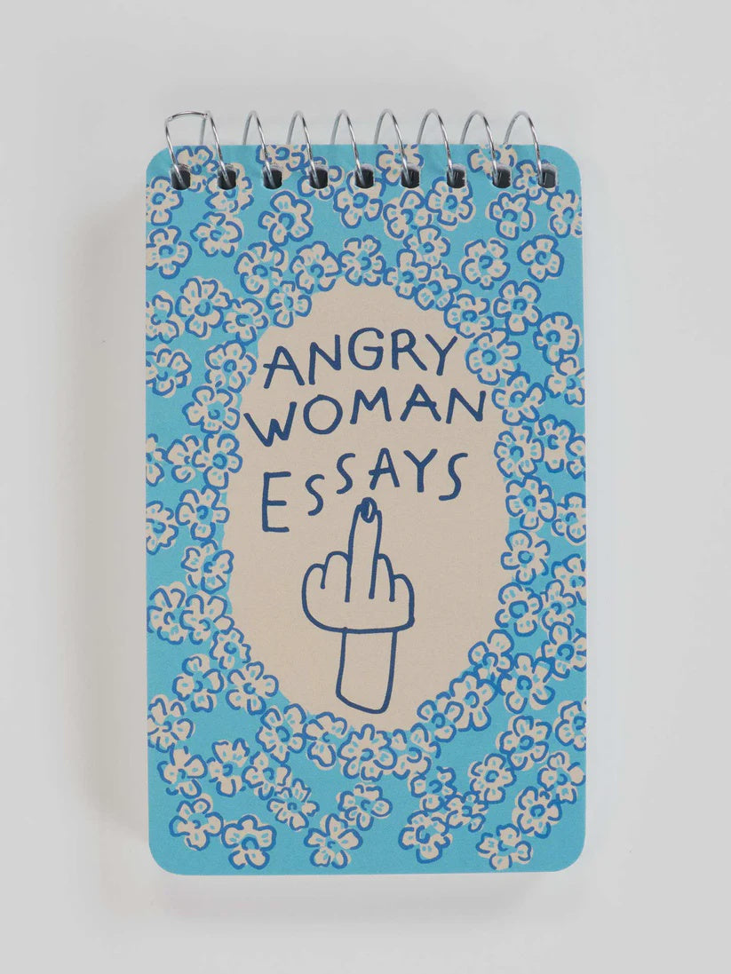 Blue Q Angry Woman Essays Note Pad - Precious Sparkle