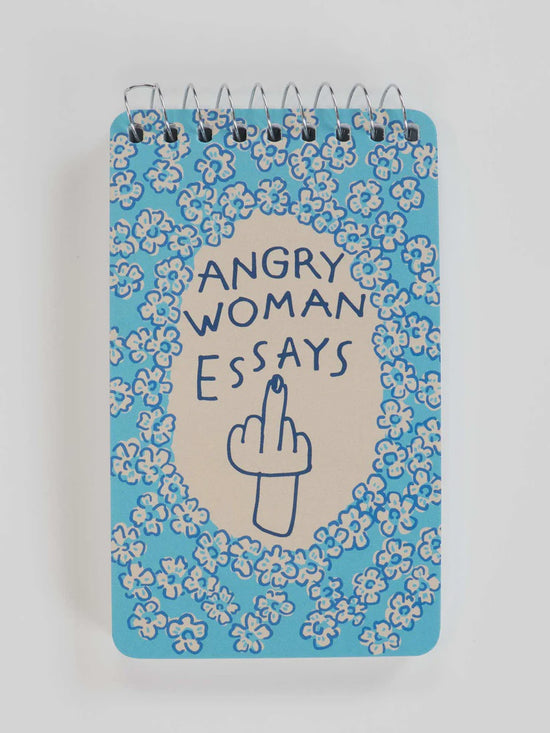 Blue Q Angry Woman Essays Note Pad - Precious Sparkle
