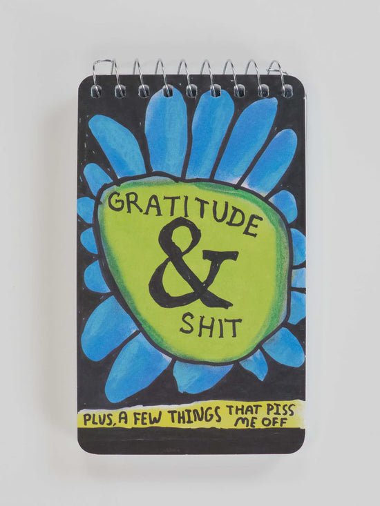 Blue Q Gratitude & Shit Note Pad - Precious Sparkle