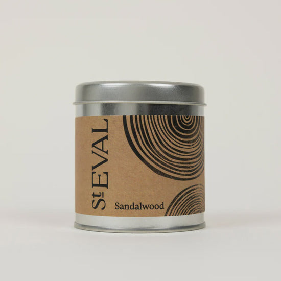 St Eval Sandalwood Candle Tin - Precious Sparkle