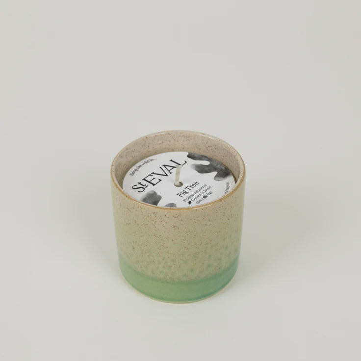 St Eval Fig Tree Candle Sea & Shore Pot