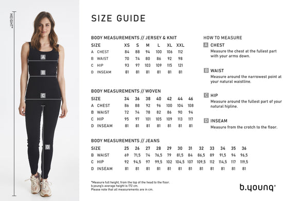 b.young Byrizetta Cropped Trousers - Precious Sparkle