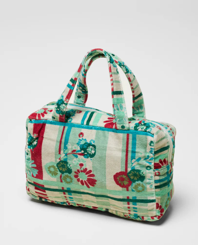 Les Touristes Small Bag Velvet Dundee Sauge - Precious Sparkle