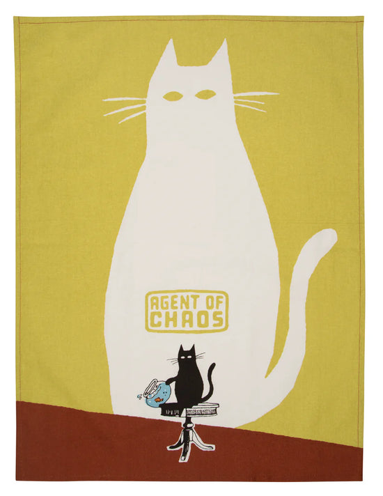 Blue Q Agent of Chaos Dish Towel - Precious Sparkle