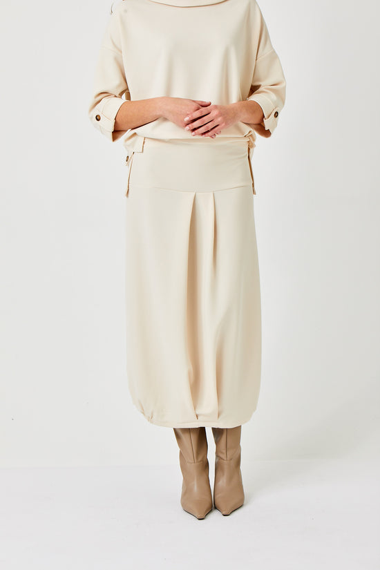 Suzy D Yadira Scuba Bubble Skirt - Precious Sparkle