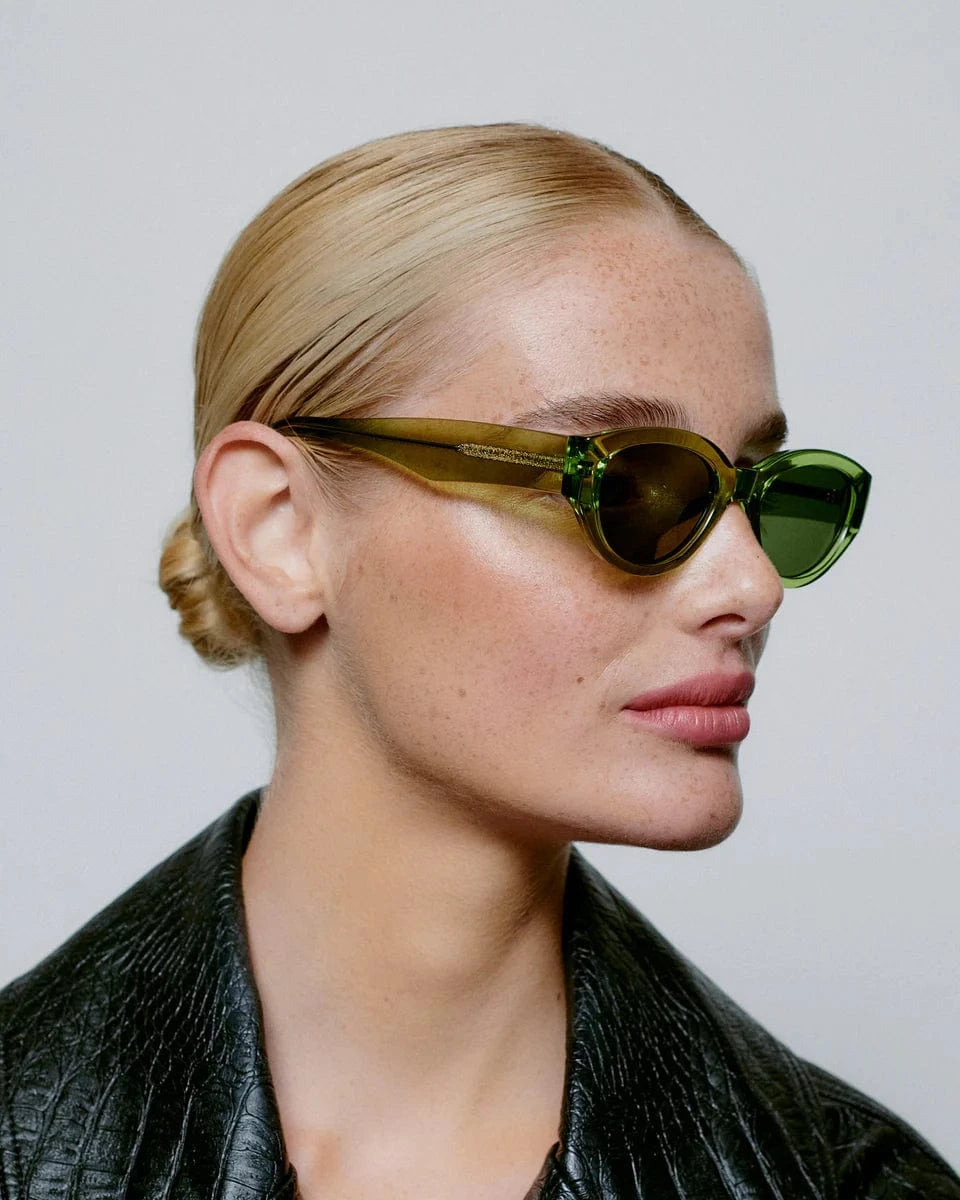 A.kjaerbede Accessories A.Kjaerbede Winnie Sunglasses Light Olive Transparent