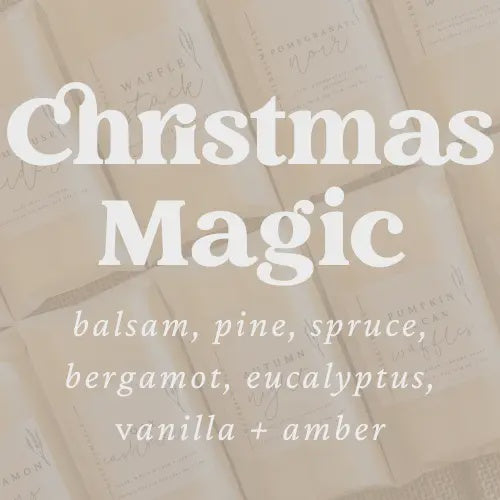 Meleri and Maple Christmas Magic Wax Melt - Precious Sparkle