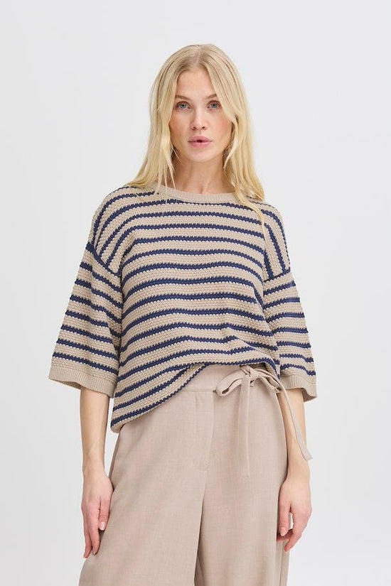 B.Young Fashion B. Young ByMikala Striped Jumper