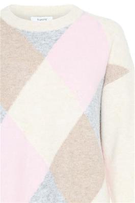 B.Young Fashion B. Young ByOmea Argyle Jumper Knit