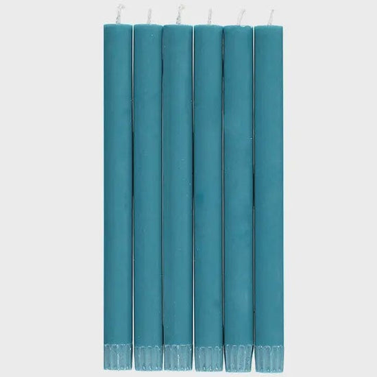 British Colour Standard Homewares British Colour Standard Petrol Blue Dinner Candles Set of 6