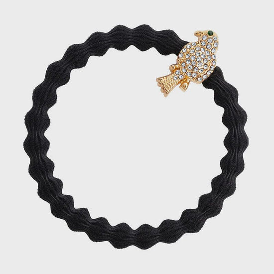 By Eloise Accessories By Eloise Bangle Band Black Diamante Bird