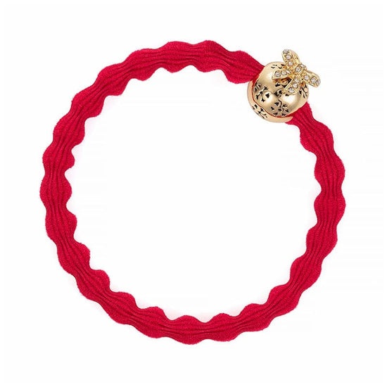 By Eloise Accessories By Eloise Bangle Band Christmas Bauble Cherry Red