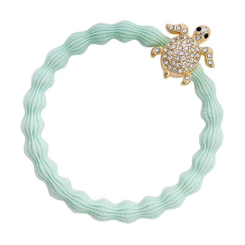 By Eloise Accessories By Eloise Bangle Band Turtle Diamante Mint