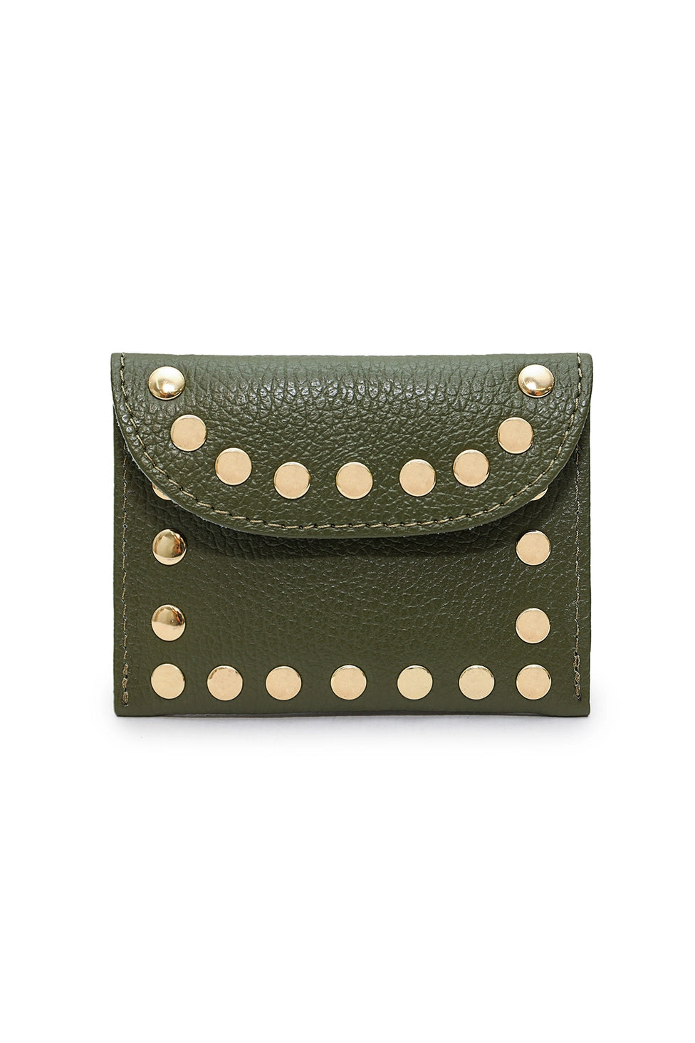 Cherry Paris Leina Leather Purse Khaki