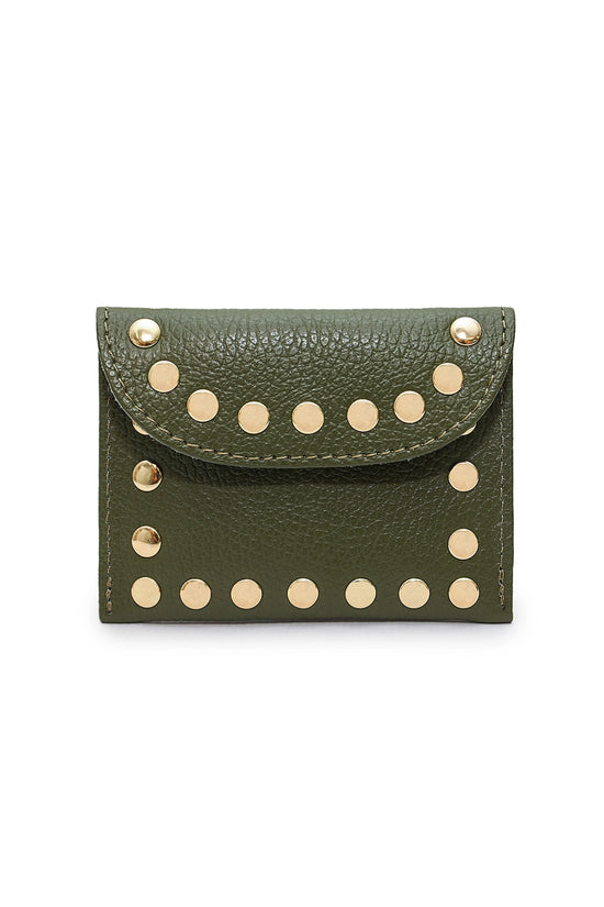 Load image into Gallery viewer, Cherry Paris Leina Leather Purse Khaki
