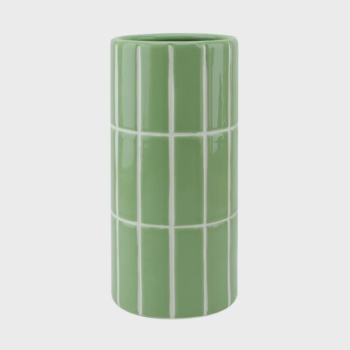 Matcha Tile Vase - Precious Sparkle