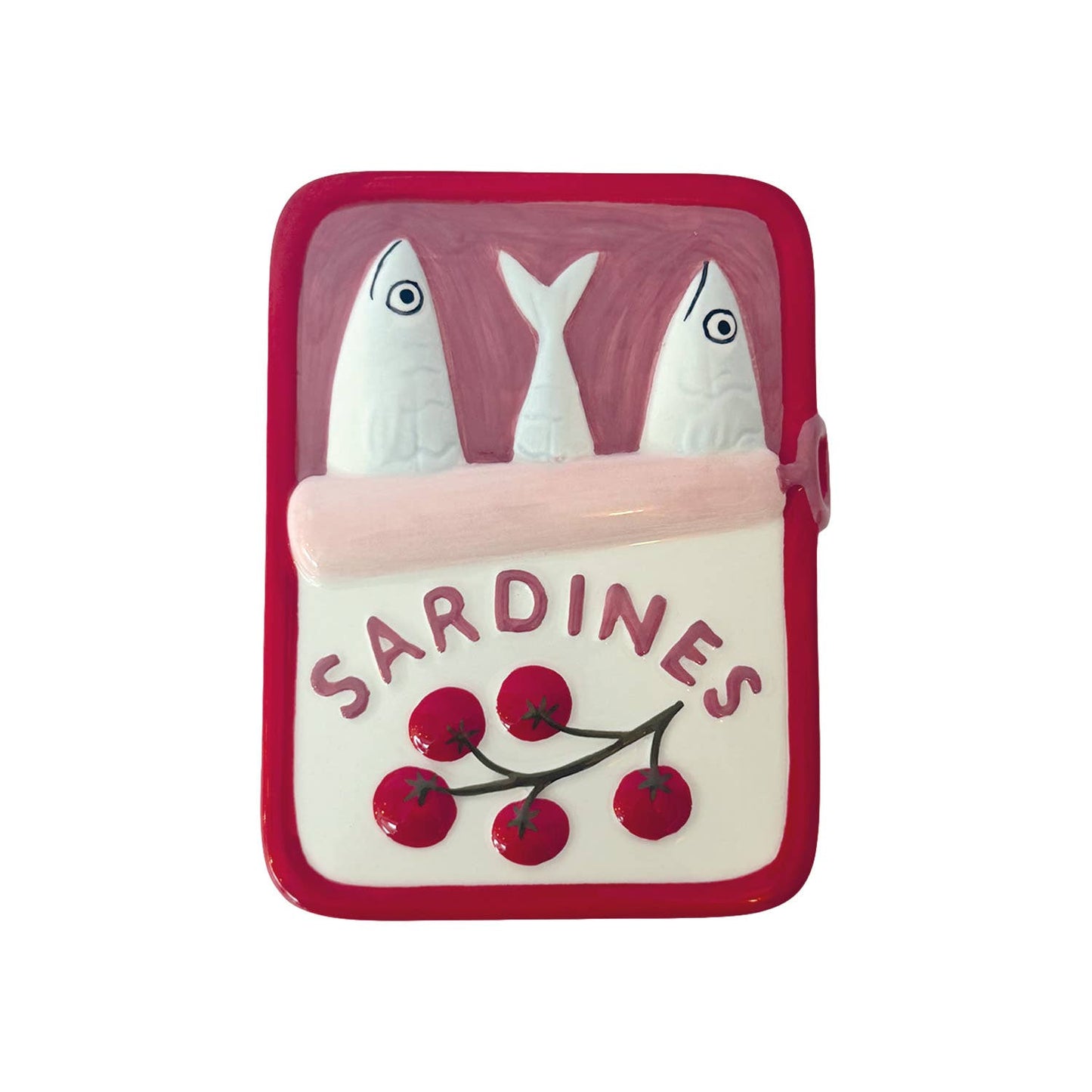 Can of sardines in tomato sauce Ceramic TIn - Precious Sparkle