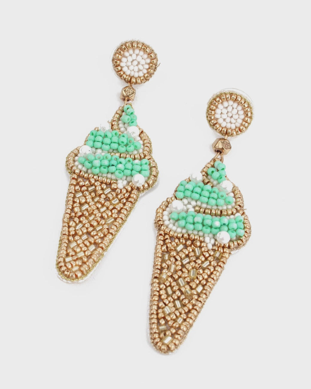 My Dori Mint Ice Cream Earrings