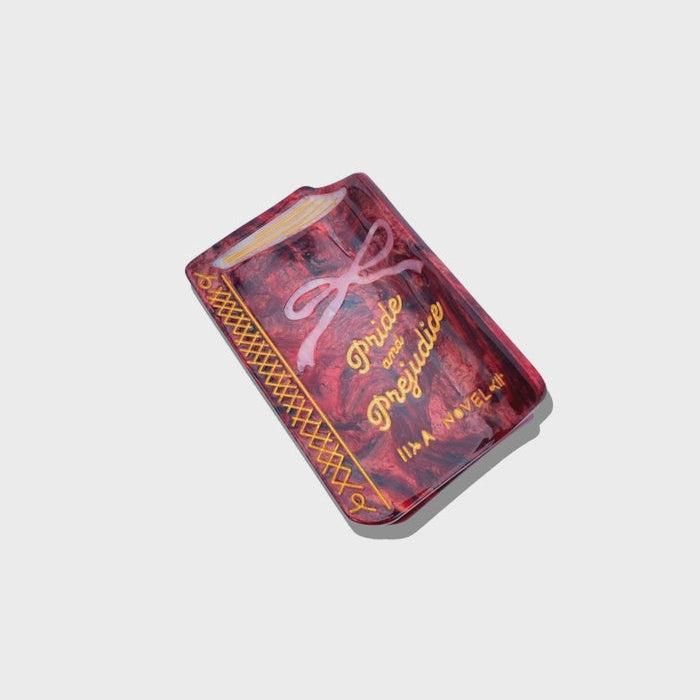 Pride & Prejudice Book Claw Hair Clip Hand-Painted - Precious Sparkle