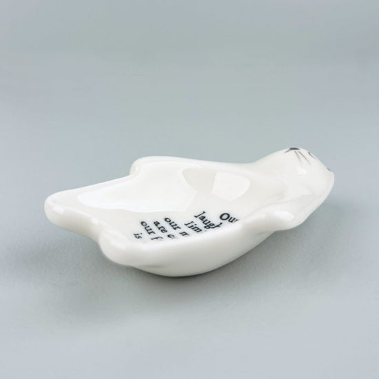 Load image into Gallery viewer, East of India Homewares East of India Flat Dish Cat
