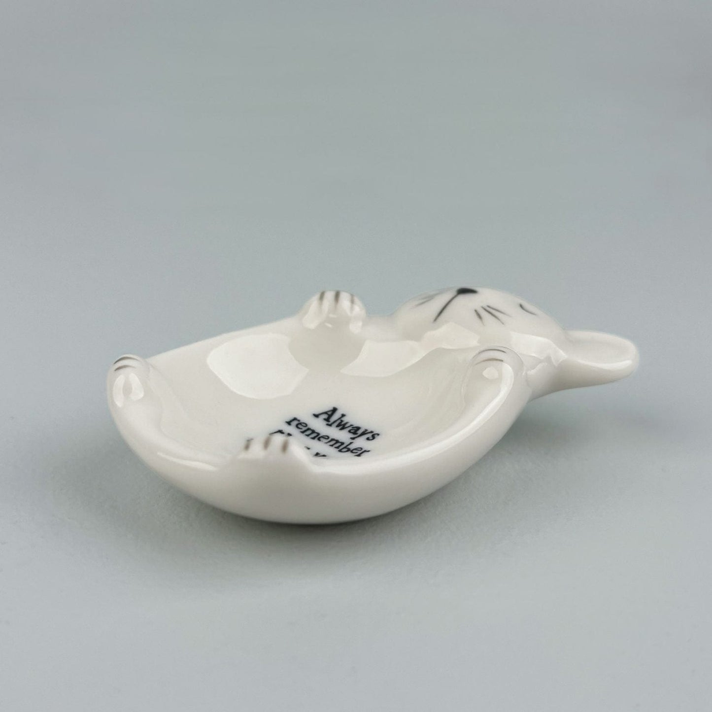 East of India Homewares East of India Flat Dish Mouse