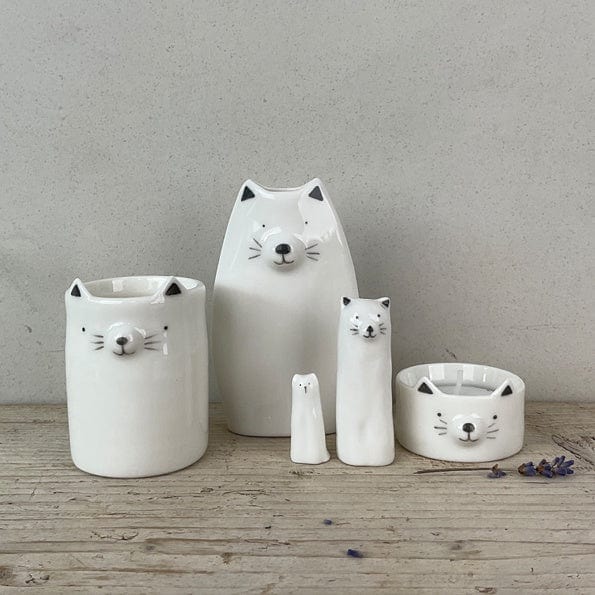 East of India Homewares East of India Tall Matchbox Cat