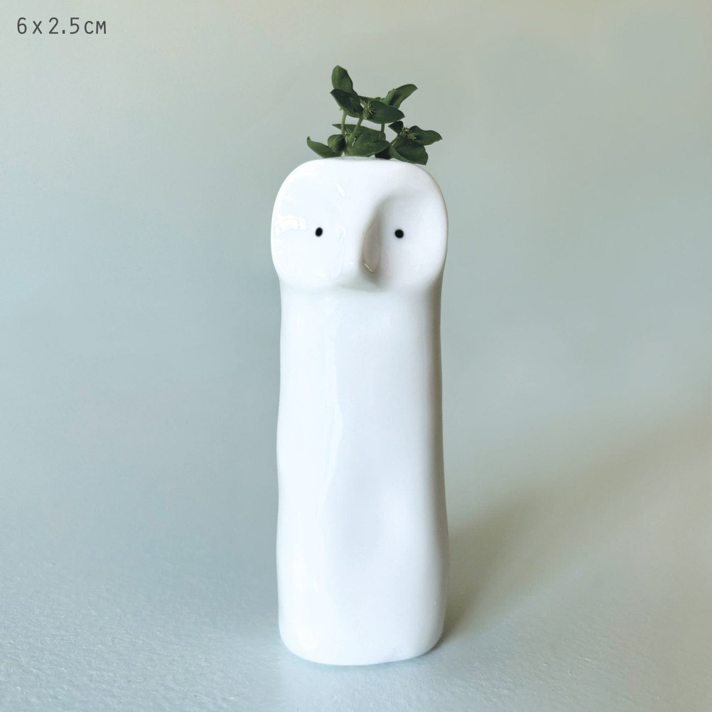 East of India Homewares East of India Tall Vase - Owl