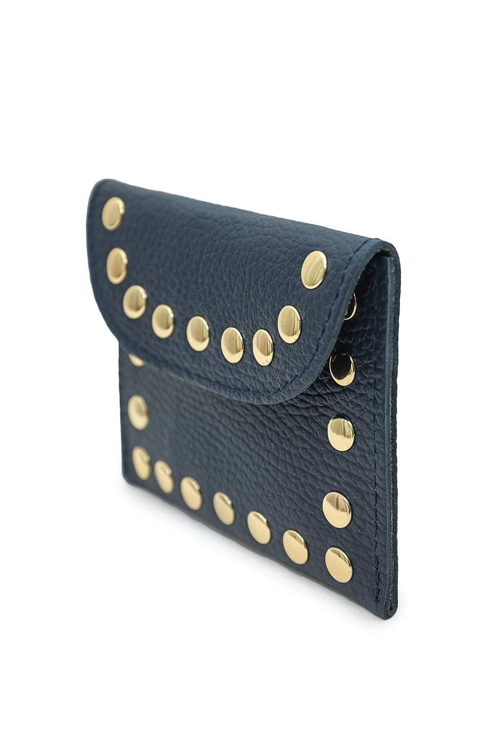 Cherry Paris Leina Leather Purse Navy