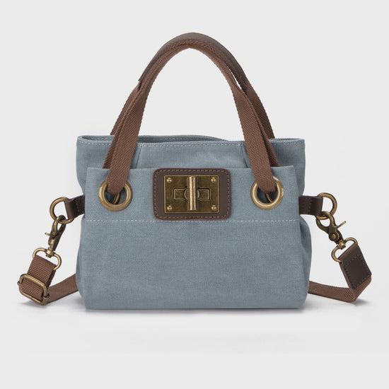 Zede Pont-Des-Arts XS Bag Blue Grey - Precious Sparkle