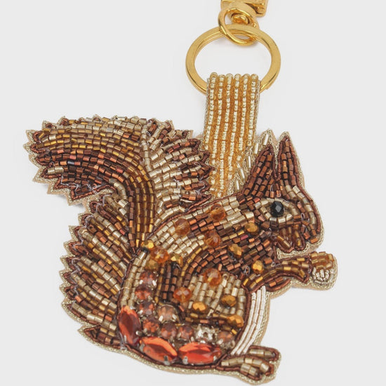 My Doris Squirrel Keyring/Bag Charm - Precious Sparkle