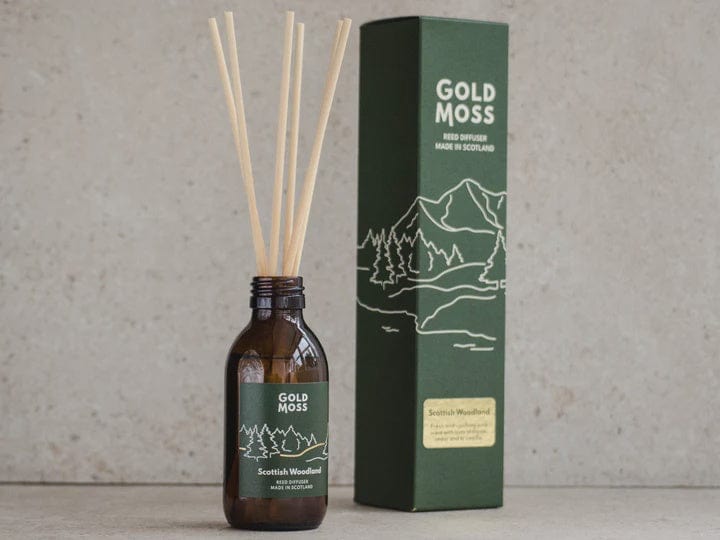 Gold Moss Homewares Gold Moss Scottish Woodland Reed Diffuser