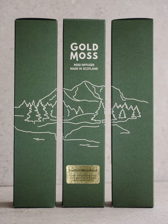 Gold Moss Homewares Gold Moss Scottish Woodland Reed Diffuser