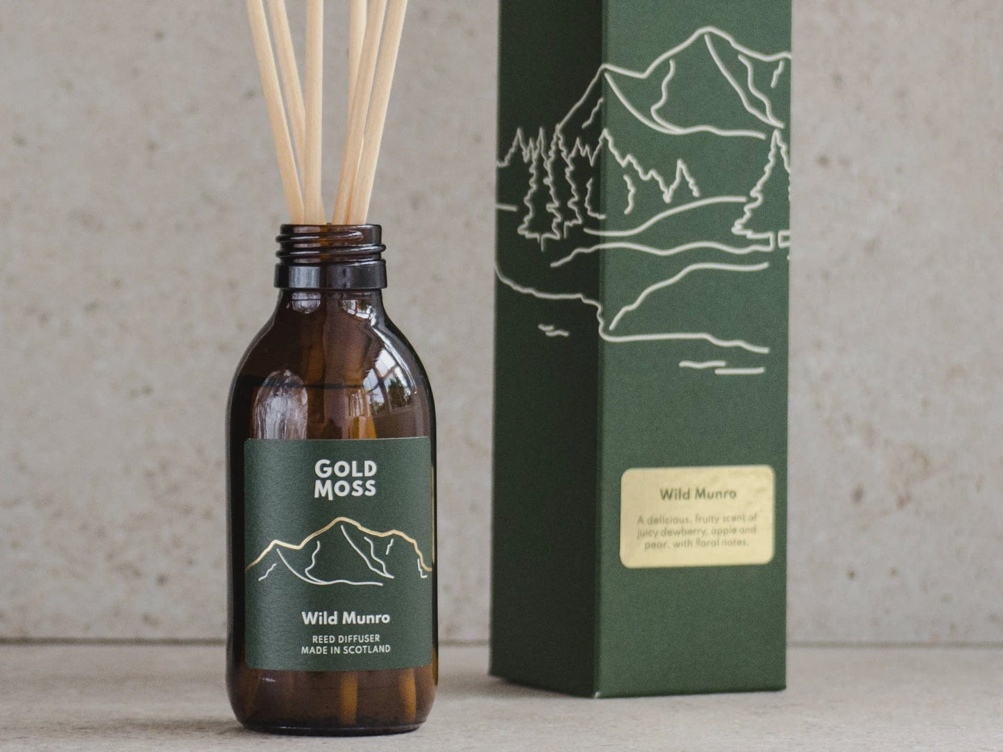 Gold Moss Homewares Gold Moss Wild Munro Reed Diffuser