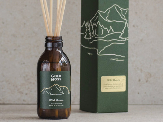Gold Moss Homewares Gold Moss Wild Munro Reed Diffuser