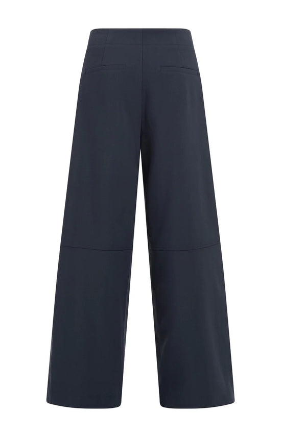 YAYA  High Waist Trousers with Side Stripes - Precious Sparkle